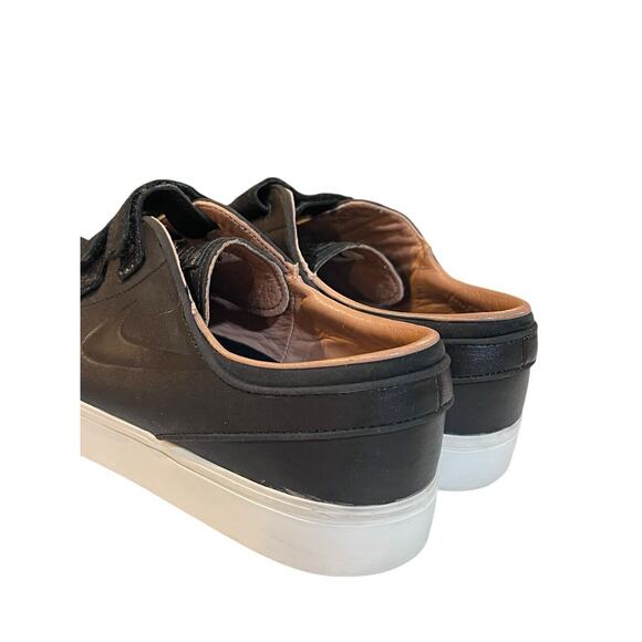 9.5 Rare Nike SB Zoom Janoski AC dunk 705405-002 Triple Black Leather Shoes Skat main image 10